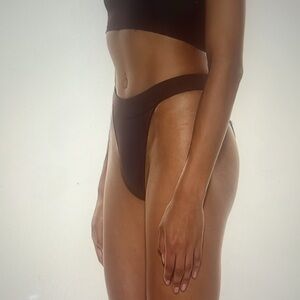Nwt Myra swim Stevie bottoms in chocolate size XS
